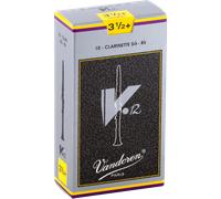 Ance Di Clarinetto Sib / Bb Vandoren V12 Tutte Le Forze - Scatola Di 10 Ance