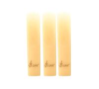 Ance per sassofono in resina e plastica, confezione da 3 pezzi, per clarinetto soprano, contralto, sax tenore, nero, giallo, rosso, facile da soffiare, controllo del vento liscio, per tenere in