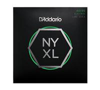 D'Addario NYXL4095 - Corde avvolte in nickel per basso, scalatura super leggera, 40-95, scala lunga