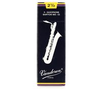 Ance tradizionali per sassofono baritono Vandoren SR2425, forza 2,5; confezione da 5