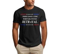 Anceky Arriva Un Momento in Cui Il Silenzio è tradimento, Maglietta da Uomo MLK