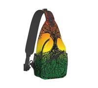 Anceky Borsa a tracolla World Tree Of Life, borsa a tracolla unisex, zaino da viaggio, sportivo, da escursionismo e per il tempo libero