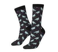 Anceky Calzini con simpatici piccioni e uccelli dei cartoni animati, altamente elastici e traspiranti, senza alcuna pressione sui piedi, unisex