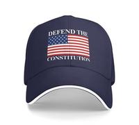 Anceky Cappellino da Baseball con Scritta Difendi la Costituzione per Uomo