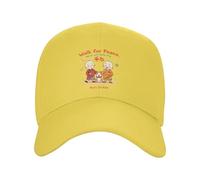 Anceky Cappellino da Baseball con Visiera da Camionista per Uomo e Donna, con Scritta Walk for Peace Monks with Aloka Dog.
