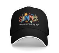 Anceky Cappellino da Baseball Estivo Remembering My Why per Uomo e Donna