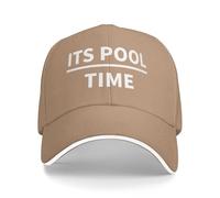 Anceky Cappellino da Baseball It's Pool Time Supporter per Uomo e Donna