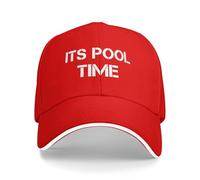 Anceky Cappellino da Baseball It's Pool Time Supporter per Uomo e Donna