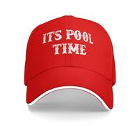 Anceky Cappellino da Baseball It's Pool Time Supporter per Uomo e Donna