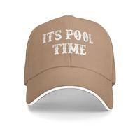 Anceky Cappellino da Baseball It's Pool Time Supporter per Uomo e Donna