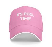 Anceky Cappellino da Baseball It's Pool Time Supporter per Uomo e Donna