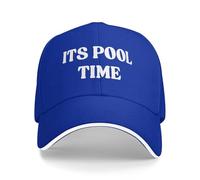 Anceky Cappellino da Baseball It's Pool Time Supporter per Uomo e Donna