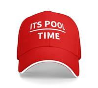 Anceky Cappellino da Baseball It's Pool Time Supporter per Uomo e Donna