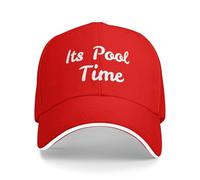 Anceky Cappellino da Baseball It's Pool Time Supporter per Uomo e Donna