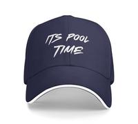 Anceky Cappellino da Baseball It's Pool Time Supporter per Uomo e Donna