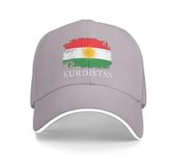 Anceky Cappellino da Baseball per Uomo e Donna con la Scritta Kurdistan (sostenitore curdo), Ideale per Il Kurdistan.