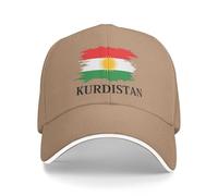 Anceky Cappellino da Baseball per Uomo e Donna con la Scritta Kurdistan (sostenitore curdo), Ideale per Il Kurdistan.