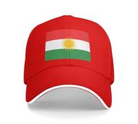 Anceky Cappellino da Baseball per Uomo e Donna con la Scritta Kurdistan (sostenitore curdo), Ideale per Il Kurdistan.