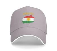 Anceky Cappellino da Baseball per Uomo e Donna con la Scritta Kurdistan (sostenitore curdo), Ideale per Il Kurdistan.