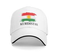 Anceky Cappellino da Baseball per Uomo e Donna con la Scritta Kurdistan (sostenitore curdo), Ideale per Il Kurdistan.