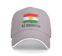 Anceky Cappellino da Baseball per Uomo e Donna con la Scritta Kurdistan (sostenitore curdo), Ideale per Il Kurdistan.