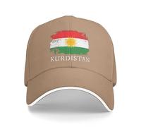 Anceky Cappellino da Baseball per Uomo e Donna con la Scritta Kurdistan (sostenitore curdo), Ideale per Il Kurdistan.