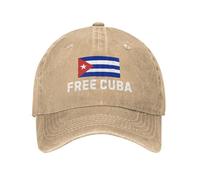 Anceky Cappello Cuba 2026 Cappelli Patria Y Vida Retro cap in Cotone