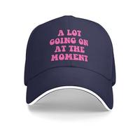 Anceky Cappello da Baseball con Scritta A Lot Going On at The Moment (Un Sacco di Cose in Corso in Questo Momento)