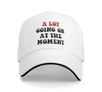 Anceky Cappello da Baseball con Scritta A Lot Going On at The Moment (Un Sacco di Cose in Corso in Questo Momento)