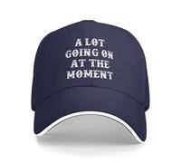 Anceky Cappello da Baseball con Scritta A Lot Going On at The Moment (Un Sacco di Cose in Corso in Questo Momento)