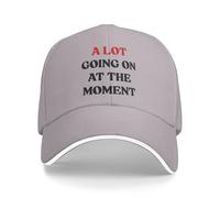 Anceky Cappello da Baseball con Scritta A Lot Going On at The Moment (Un Sacco di Cose in Corso in Questo Momento)