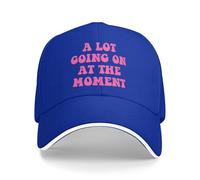 Anceky Cappello da Baseball con Scritta A Lot Going On at The Moment (Un Sacco di Cose in Corso in Questo Momento)