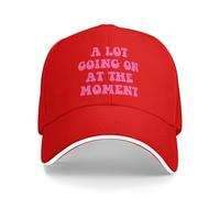 Anceky Cappello da Baseball con Scritta A Lot Going On at The Moment (Un Sacco di Cose in Corso in Questo Momento)