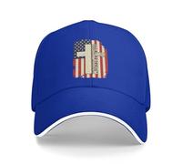 Anceky Cappello da Baseball Cristiano con Scritta Dio, Famiglia e Paese, Patriottico, libertà, USA