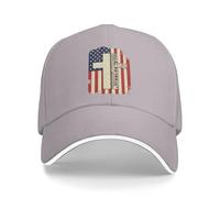 Anceky Cappello da Baseball Cristiano con Scritta Dio, Famiglia e Paese, Patriottico, libertà, USA