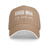 Anceky Cappello da Baseball Good Mom Say Bad Words