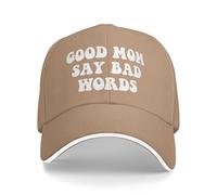 Anceky Cappello da Baseball Good Mom Say Bad Words