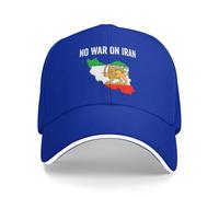Anceky Cappello da Baseball No War On Iran con la Scritta Iranian Lives Matter