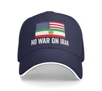 Anceky Cappello da Baseball No War On Iran con la Scritta Iranian Lives Matter