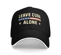 Anceky Cappello Leave Cuba Alone, protesta Anti 47, Berretto da Baseball No War