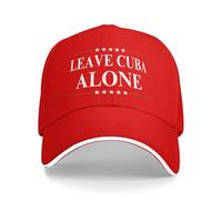 Anceky Cappello Leave Cuba Alone, protesta Anti 47, Berretto da Baseball No War