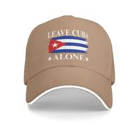 Anceky Cappello Leave Cuba Alone, protesta Anti 47, Berretto da Baseball No War