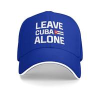 Anceky Cappello Leave Cuba Alone, protesta Anti 47, Berretto da Baseball No War