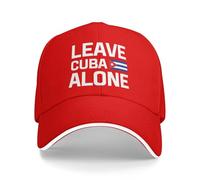 Anceky Cappello Leave Cuba Alone, protesta Anti 47, Berretto da Baseball No War