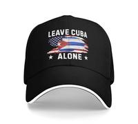 Anceky Cappello Leave Cuba Alone, protesta Anti 47, Berretto da Baseball No War