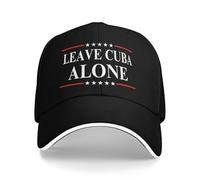 Anceky Cappello Leave Cuba Alone, protesta Anti 47, Berretto da Baseball No War