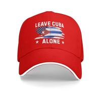 Anceky Cappello Leave Cuba Alone, protesta Anti 47, Berretto da Baseball No War