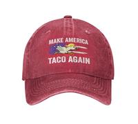 Anceky Cappello Make America Taco Again Divertente Protesta Politica Retro