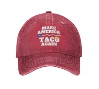Anceky Cappello Make America Taco Again Divertente Protesta Politica Retro