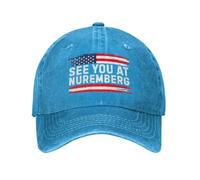 Anceky Ci Vediamo a Norimberga Cappello Anti 47 Fdt Berretto di Cotone